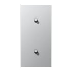 Jung - Enjoliveur 2 mod vertic 1 + 1 leviers Cylindre / LS 1912 Aluminium