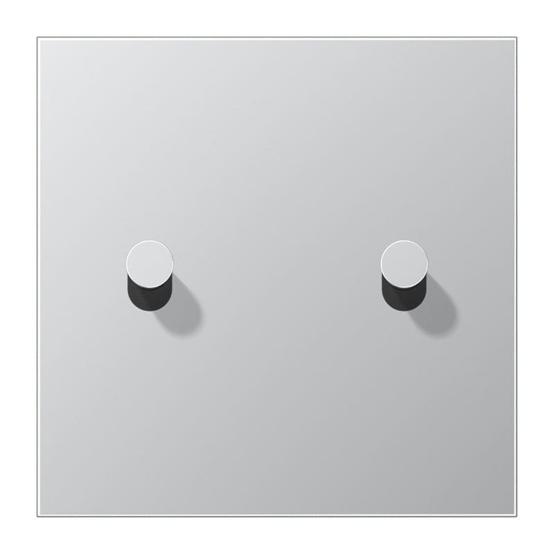Jung - Enjoliveur simp doigt 2 leviers cône / LS 1912 Aluminium