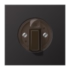 Jung - Enjoliveur pour interrupteur rotatif / LS 990 Dark Canon de Fusil