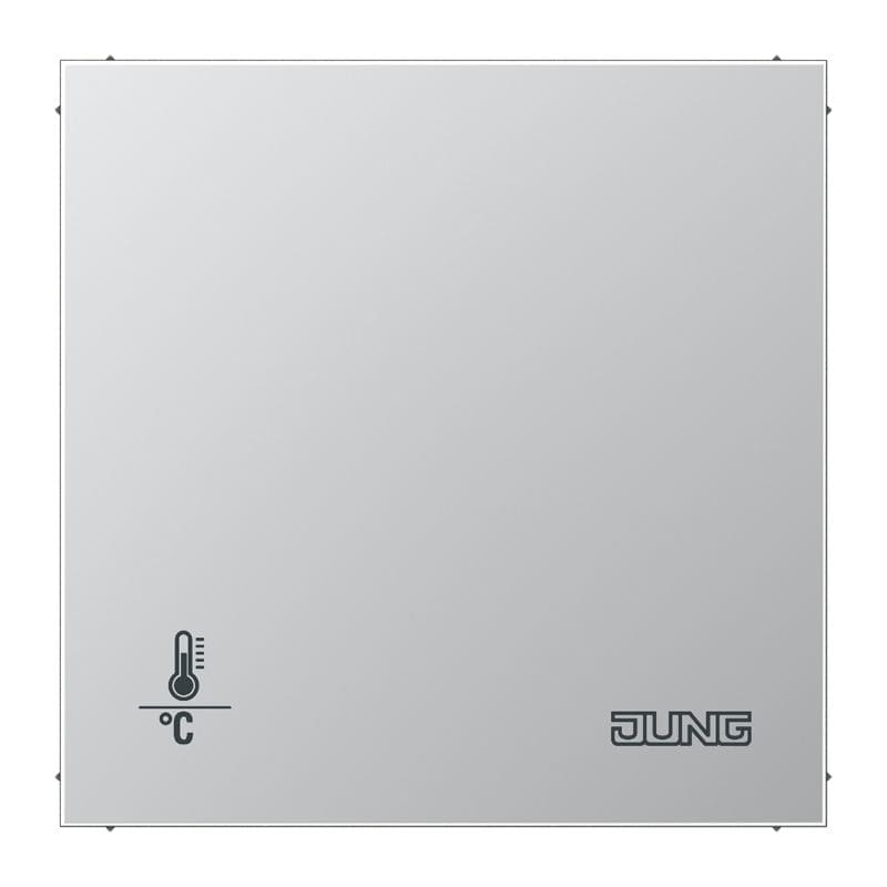 Jung - Régulateur KNX borgne avec entrée bin. / LS 990 Aluminium