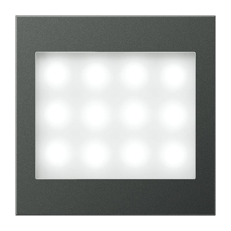 Jung - Liseuse LED blanc / LS 990 Titane Anthracite