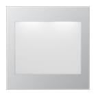 Jung - Signal lumineux LED blanc+bleu / LS 990 Aluminium