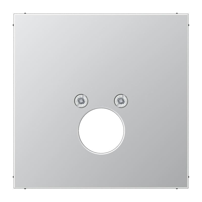 Jung - Enjoliveur pour 1 mini fiche / LS 990 Aluminium