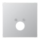 Jung - Enjoliveur pour 1 mini fiche / LS 990 Aluminium