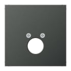 Jung - Enjoliveur pour 1 mini fiche / LS 990 Titane Anthracite
