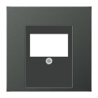 Jung - Enjoliveur pour prise TAE / LS 990 Titane Anthracite