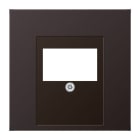 Jung - Enjoliveur pour prise TAE / LS 990 Dark Canon de Fusil