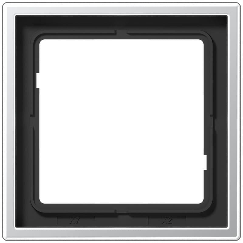 Jung - Cadre de finition 1 poste / LS 990 Aluminium