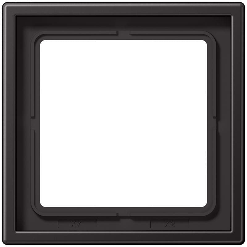 Jung - Cadre de finition 1 poste / LS 990 Dark Canon de Fusil