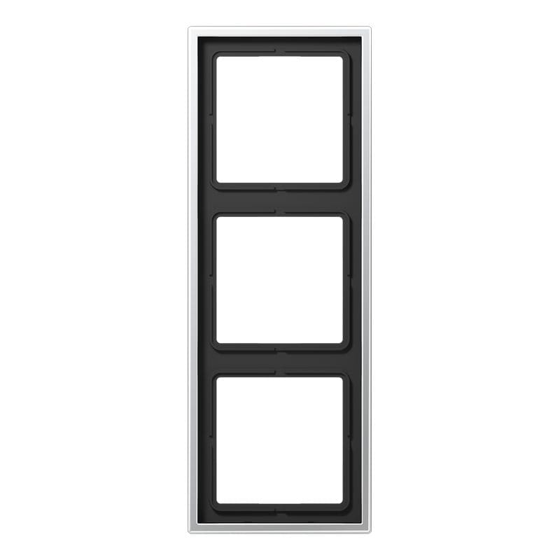 Jung - Cadre de finition 3 postes / LS 990 Aluminium