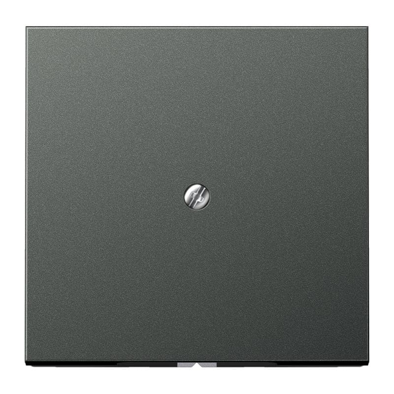 Jung - Sortie de câble avec serre câble / LS 990 Titane Anthracite