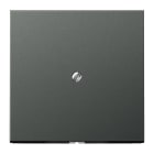 Jung - Sortie de câble avec serre câble / LS 990 Titane Anthracite