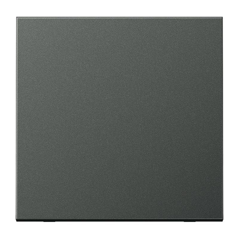 Jung - Enjoliveur simple touche / LS 990 Titane Anthracite