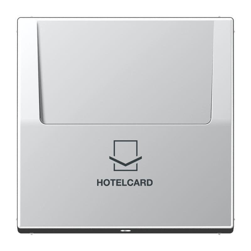 Jung - Enjoliveur interrupteur Hotelcard / LS 990 Aluminium