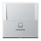Jung - Enjoliveur interrupteur Hotelcard / LS 990 Aluminium