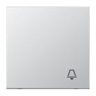 Jung - Enjo avec symbole "sonnerie" / LS 990 Aluminium