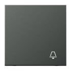 Jung - Enjo avec symbole "sonnerie" / LS 990 Titane Anthracite