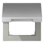 Jung - Enjoliveur couvercle / Série LS 990 Aluminium