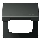 Jung - Enjoliveur couvercle symbole PC / LS 990 Titane Anthracite