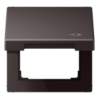 Jung - Enjoliveur couvercle symbole PC / LS 990 Dark Canon de Fusil