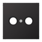 Jung - Enjoliveur pour prise TV-FM / LS 990 Dark Canon de Fusil