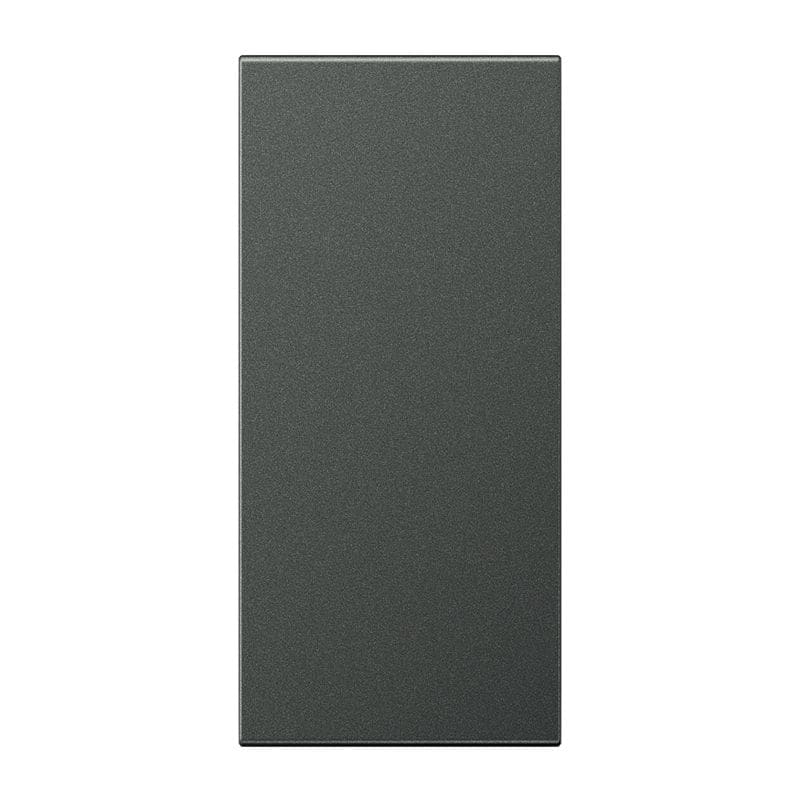 Jung - Obturateur couleur des touches platine F50 / LS 990 Titane Anthracite