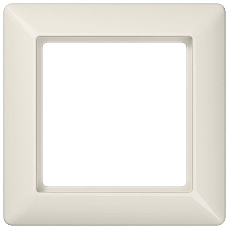 Jung - Cadre de finition de finition 1 poste / Série AS 500 Ivoire