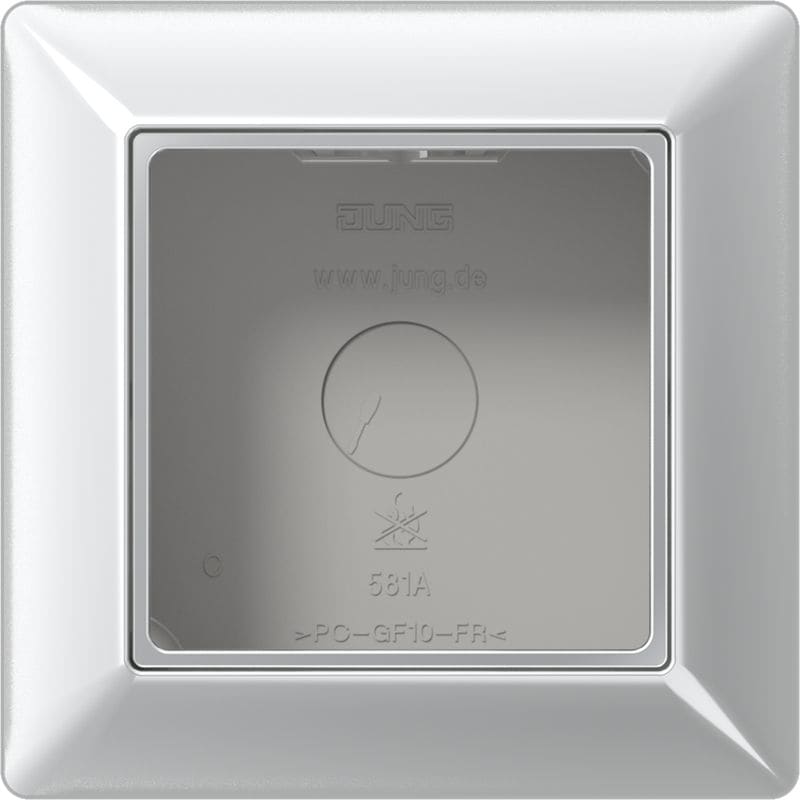 Jung - Boîtier saillie 1 poste / Série AS 500 Aluminium