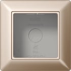 Jung - Boîtier saillie 1 poste / Série AS 500 Champagne