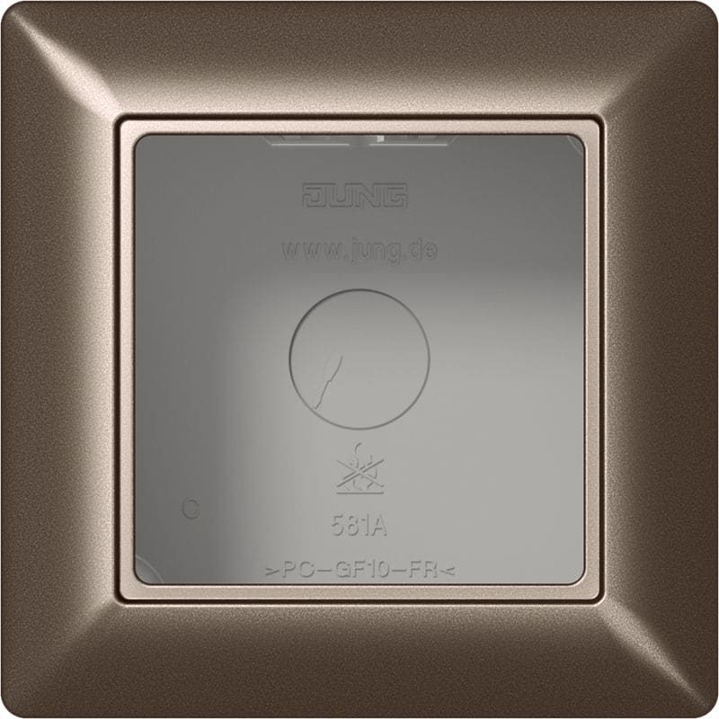 Jung - Boîtier saillie 1 poste / Série AS 500 Moka