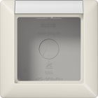 Jung - Boîtier saillie 1 poste & PE / Série AS 500 Ivoire