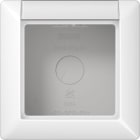 Jung - Boîtier saillie 1 poste & PE / Série AS 500 Blanc