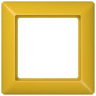 Jung - Cadre de finition 1 poste / AS500 Jaune