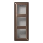 Jung - Boîtier saillie 3 postes / Série AS 500 Moka