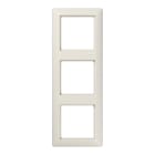 Jung - Cadre de finition 3 postes / Série AS 500 BF Ivoire