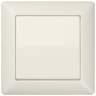 Jung - Enjoliveur simple touche / Série AS 500 Ivoire