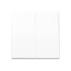 Jung - Enjoliveur double touche / Série AS 500 BF Blanc