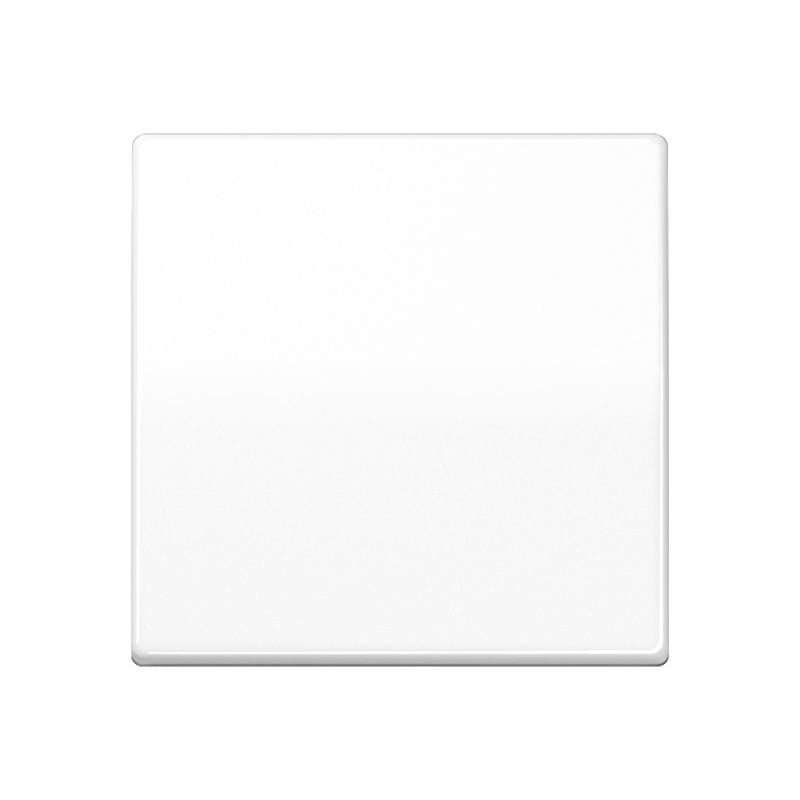 Jung - Enjoliveur simple touche / Série AS 500 BF Blanc