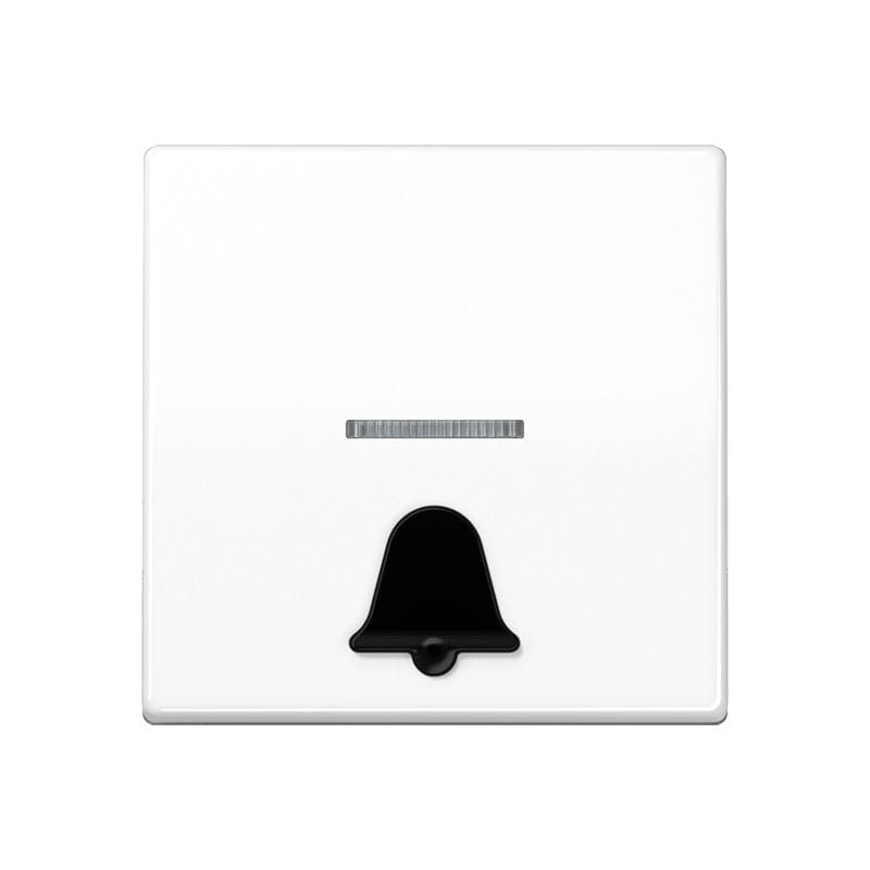 Jung - Enjo avec symb "gâche" en relief+voyant / Série AS 500 Blanc