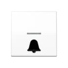 Jung - Enjo avec symb "gâche" en relief+voyant / Série AS 500 Blanc