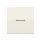 Jung - Enjo pour IN témoin lum. avec fixation à vis / Série AS 500 BF Ivoire