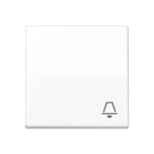 Jung - Enjo avec symbole "sonnerie" / Série AS 500 Blanc