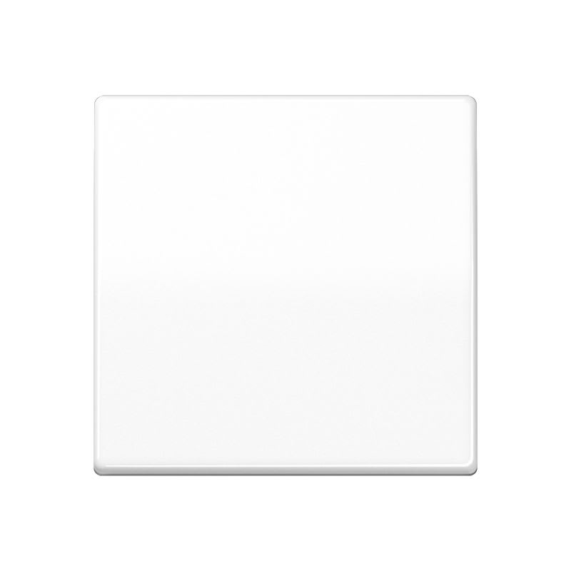 Jung - Enjoliveur simple touche / Série AS 500 Blanc