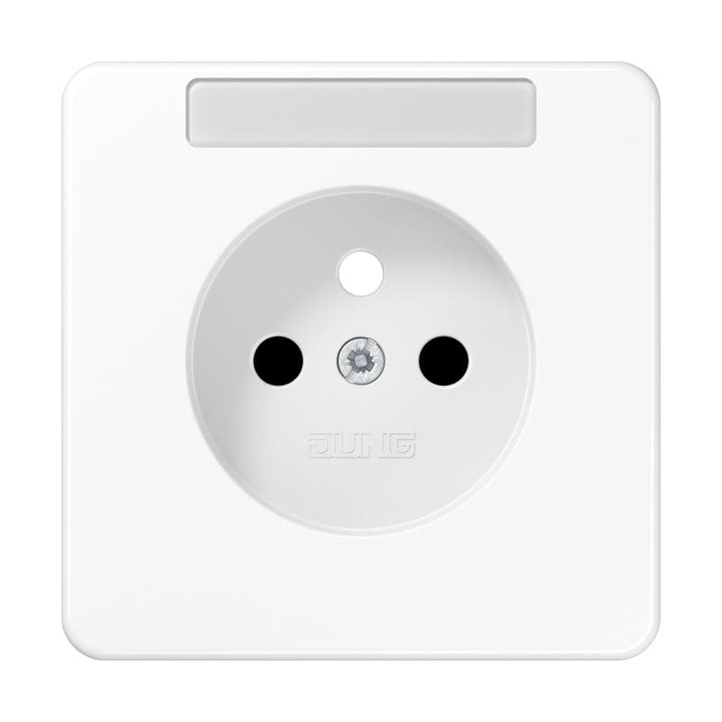 Jung - Enjo prise de courant 2P+T avec PE / CD 500 blanc pour méc 152...x