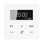Jung - Timer standard avec afficheur / Série CD 500 Blanc