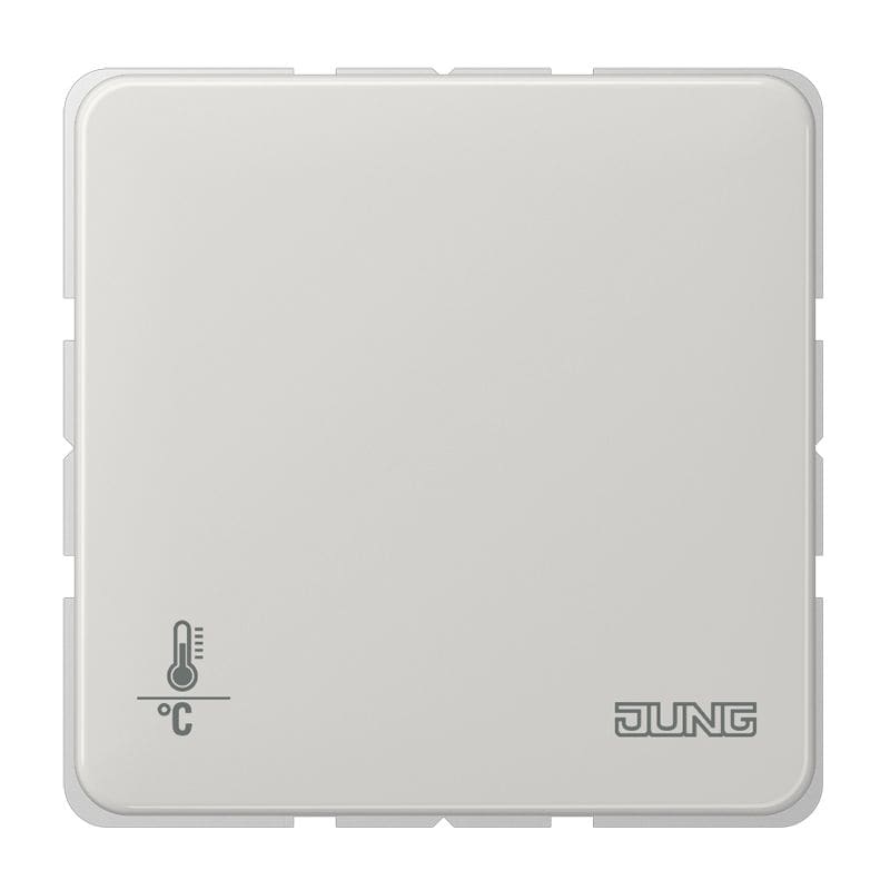 Jung - Régulateur KNX borgne avec entrée bin. / CD 500 Gris clair