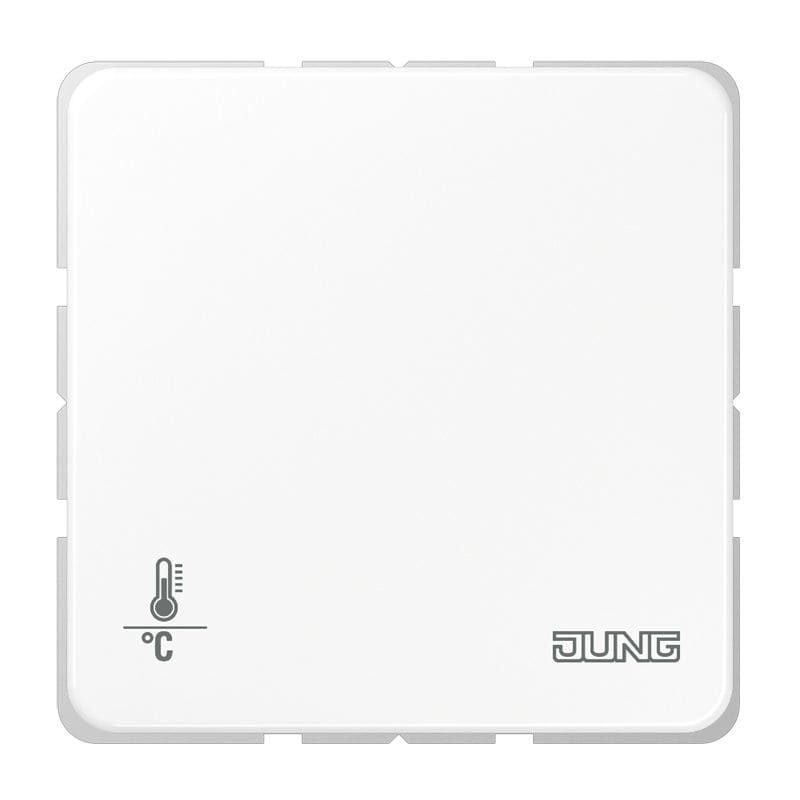Jung - Régulateur KNX borgne avec entrée bin. / CD 500 Blanc