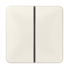 Jung - Kit touche complet 1 voie F40 / CD 500 Ivoire