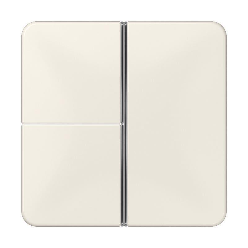 Jung - Kit touche complet 3 voies F40 / CD 500 Ivoire