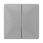 Jung - Kit touche complet 3 voies F40 / CD 500 Gris